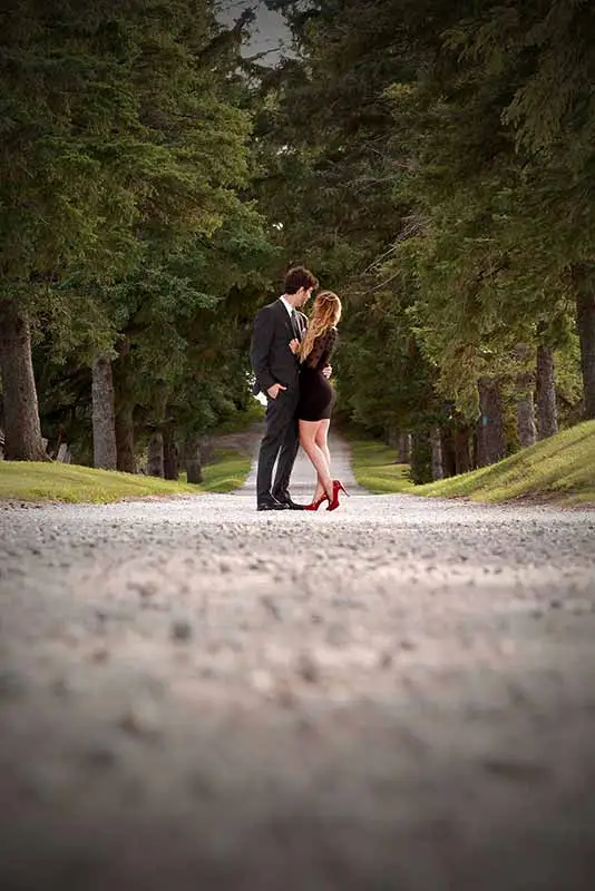 A wedding engagement photo booth at toronto