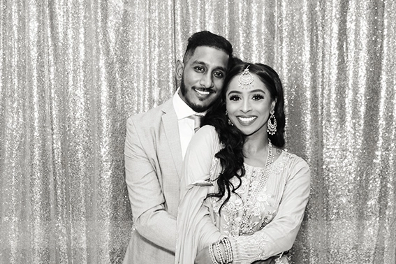 Black & White Photo Booth Rental