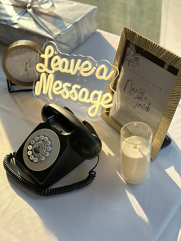 wedding audio guest book rental toronto